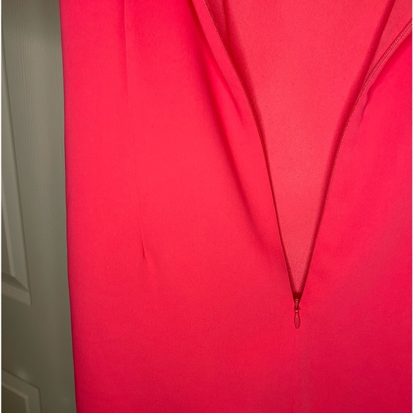 TRINA TURK Pink Scenic Flare Sleeve Pink Shift Dress - Picture 11 of 12